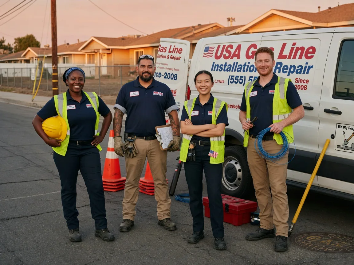 Gas Line Installation company in East Moline, IL